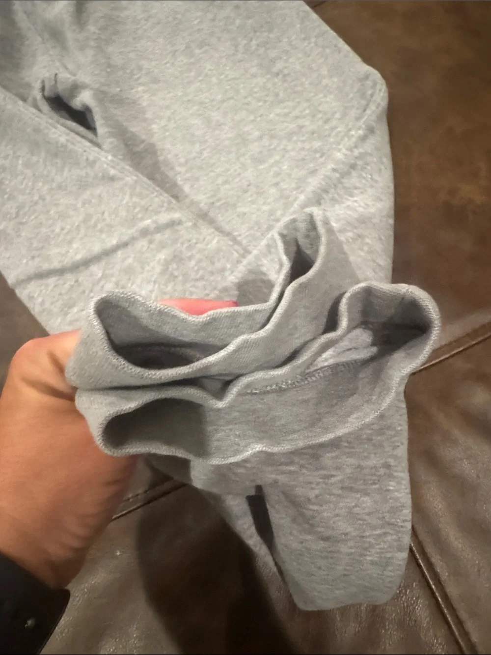 Nike Youth XL - Light Gray Fleece Joggers